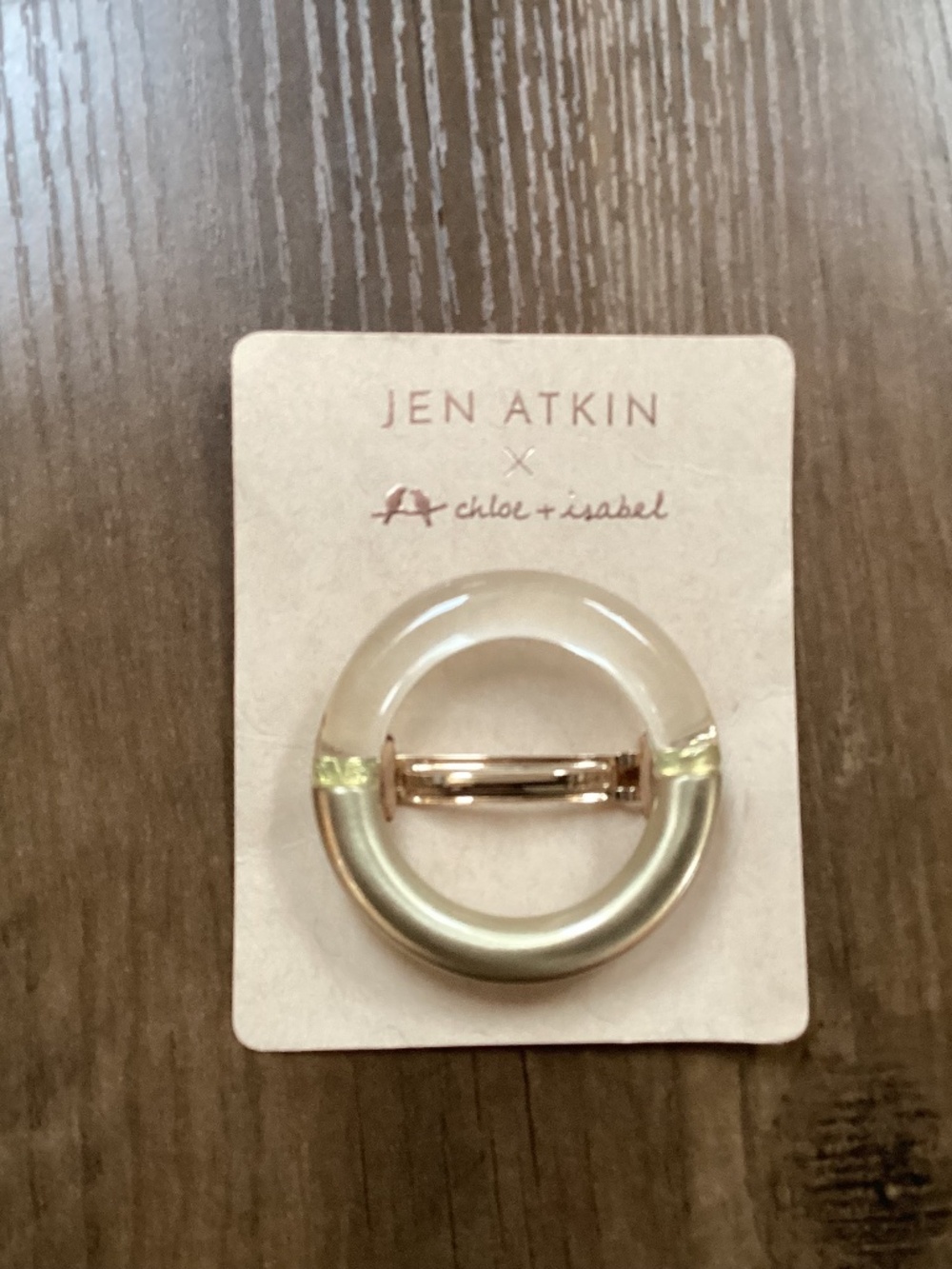 Jen Atkin x Chloe + Isabel hair barrette New